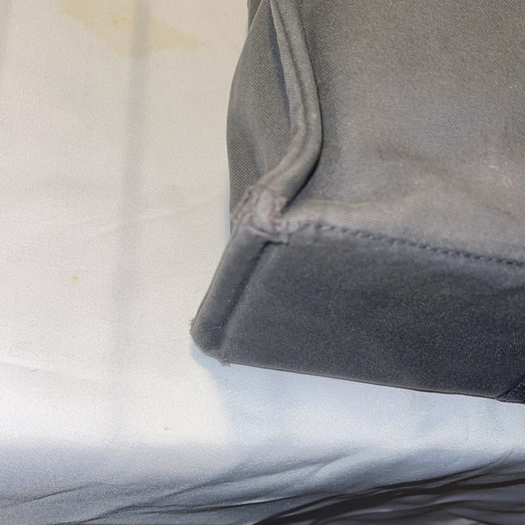 HERMES Fourre Tout MM Canvas Tote Handbag Gray GUC - Picture 9 of 13